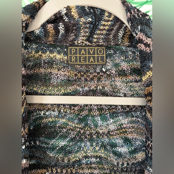 Pavo Real Cardigan size Medium - Picture 2 of 4